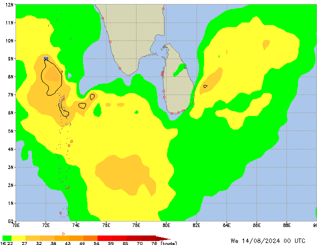 We 14.08.2024 00 UTC