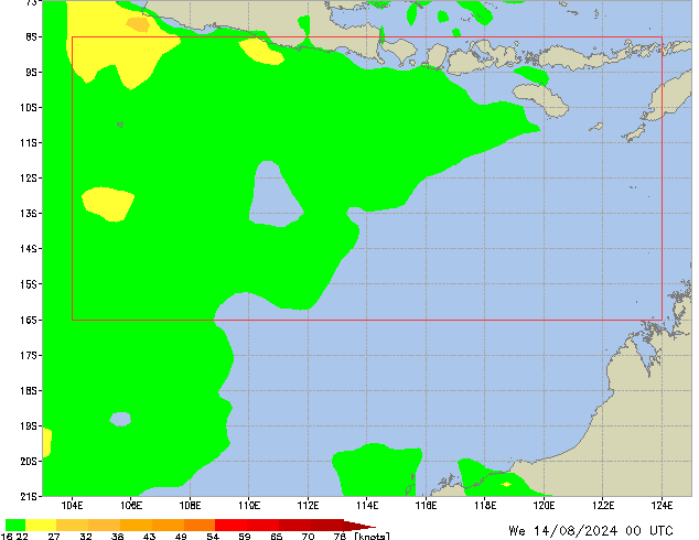 We 14.08.2024 00 UTC