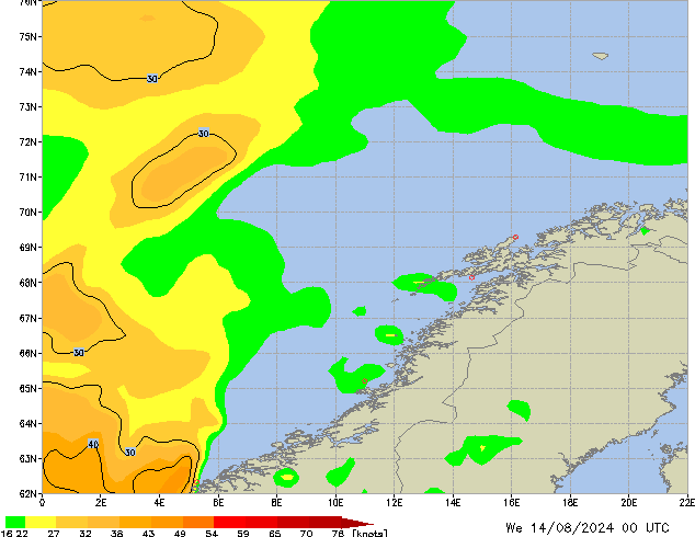 We 14.08.2024 00 UTC