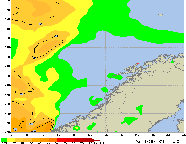 We 14.08.2024 00 UTC