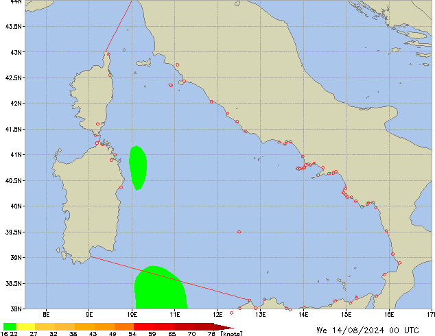 We 14.08.2024 00 UTC