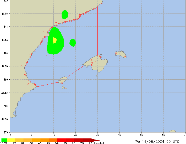 We 14.08.2024 00 UTC