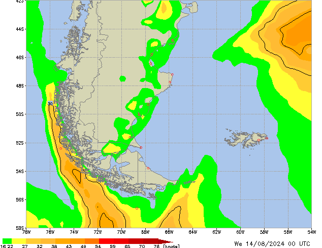 We 14.08.2024 00 UTC