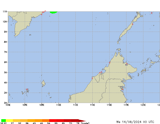 We 14.08.2024 00 UTC