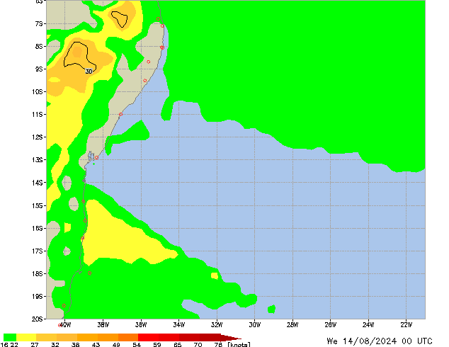 We 14.08.2024 00 UTC