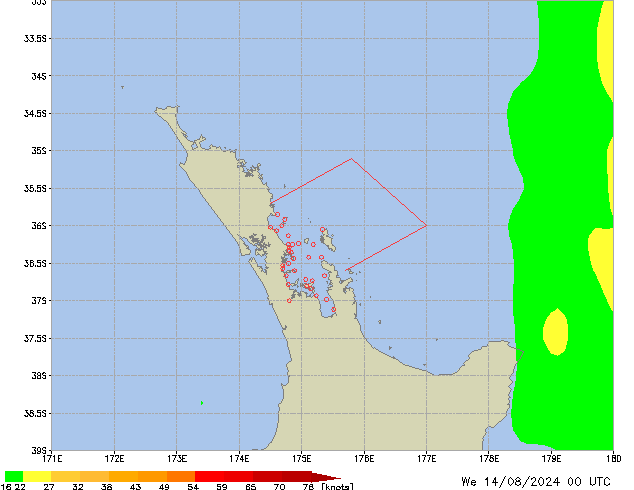 We 14.08.2024 00 UTC