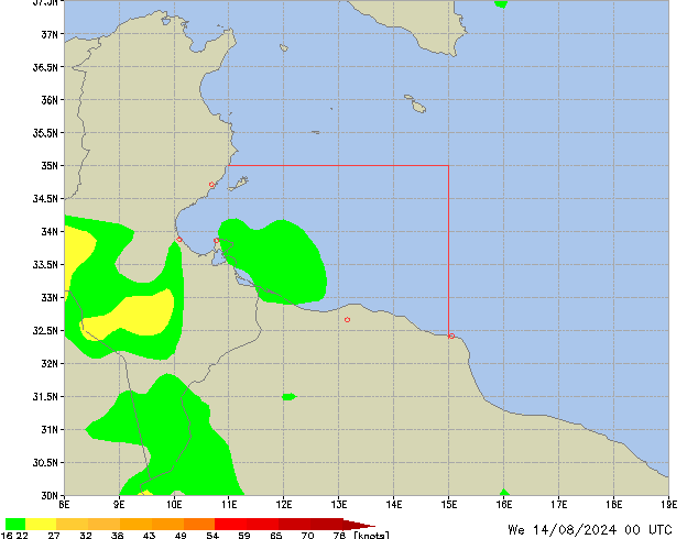 We 14.08.2024 00 UTC