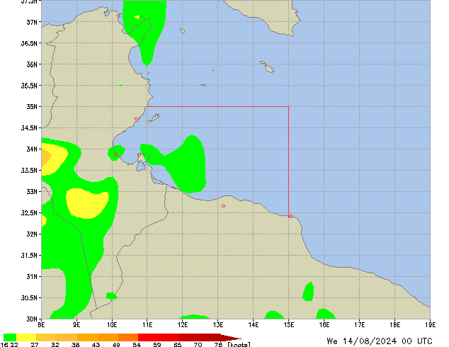 We 14.08.2024 00 UTC