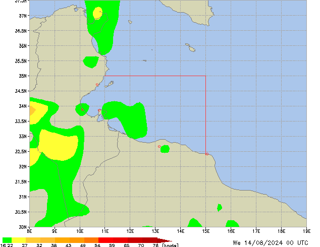 We 14.08.2024 00 UTC