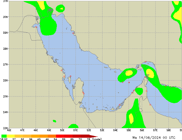 We 14.08.2024 00 UTC