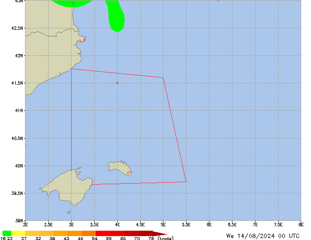 We 14.08.2024 00 UTC