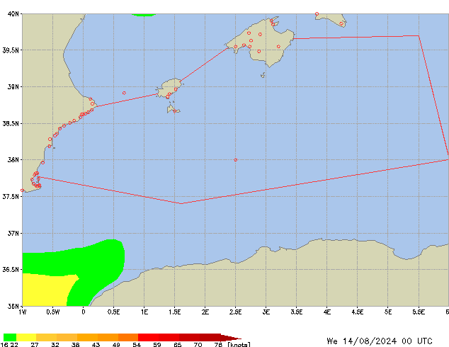 We 14.08.2024 00 UTC