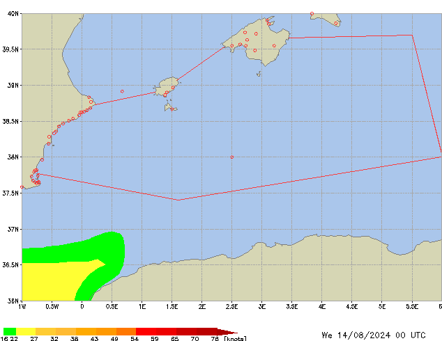 We 14.08.2024 00 UTC