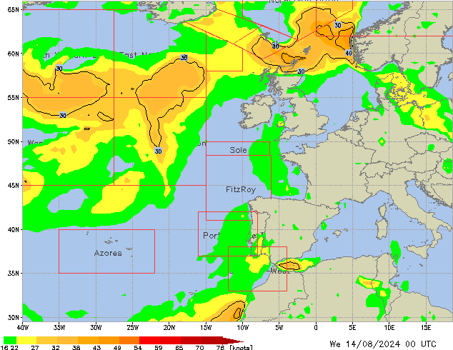 We 14.08.2024 00 UTC