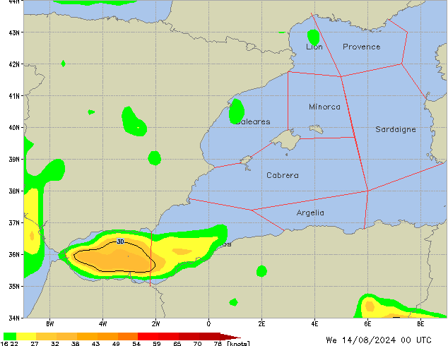 We 14.08.2024 00 UTC