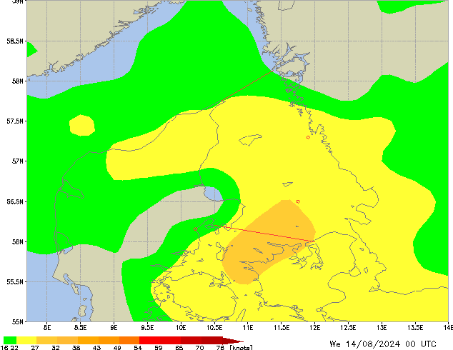 We 14.08.2024 00 UTC