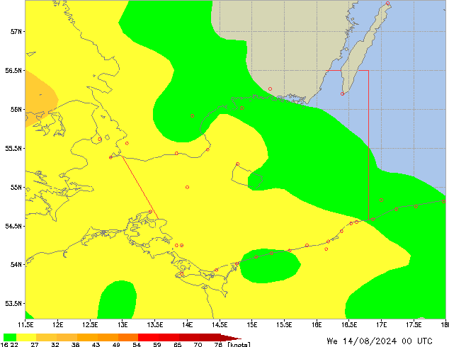 We 14.08.2024 00 UTC