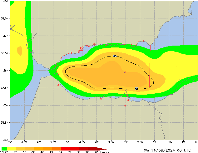 We 14.08.2024 00 UTC