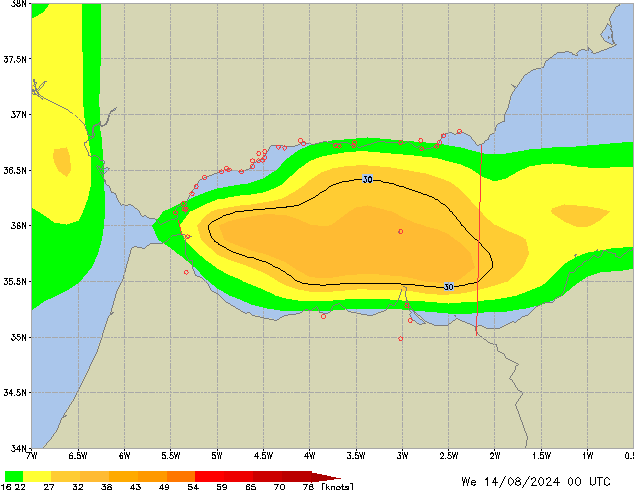 We 14.08.2024 00 UTC