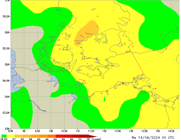 We 14.08.2024 00 UTC