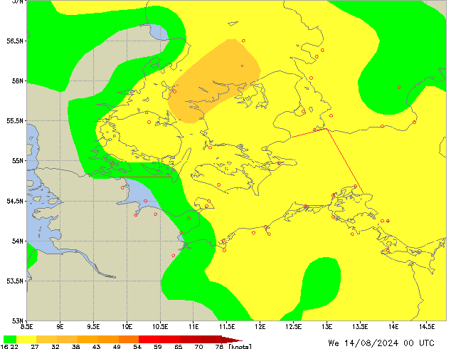 We 14.08.2024 00 UTC