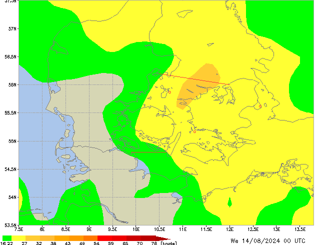 We 14.08.2024 00 UTC