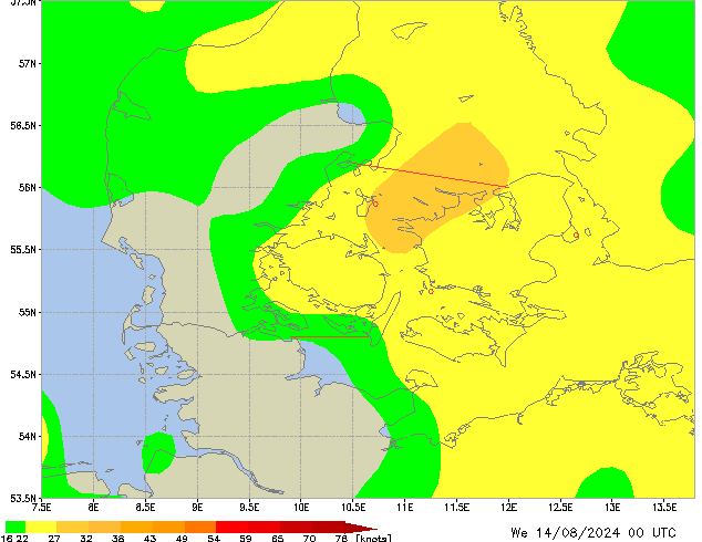 We 14.08.2024 00 UTC