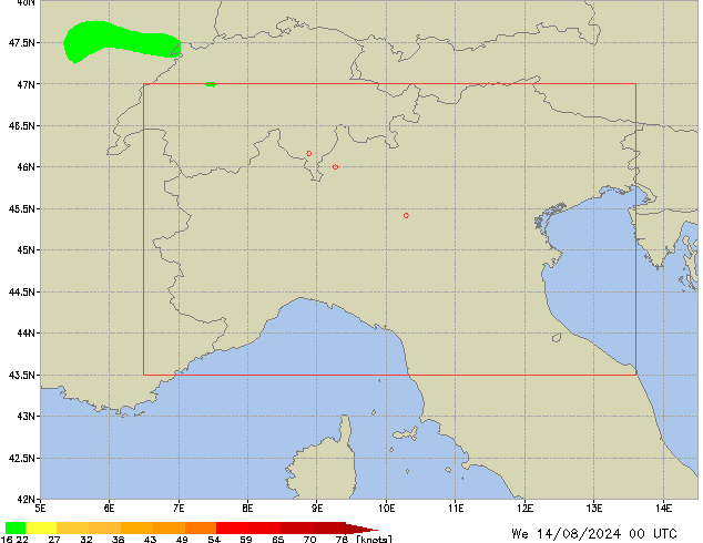 We 14.08.2024 00 UTC