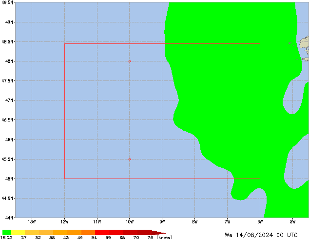 We 14.08.2024 00 UTC