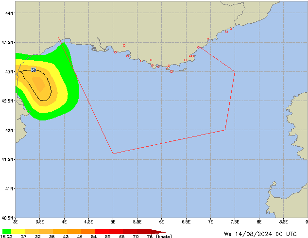 We 14.08.2024 00 UTC