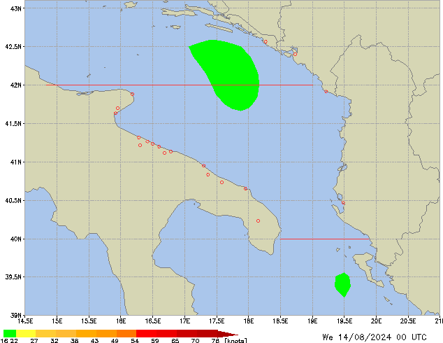 We 14.08.2024 00 UTC