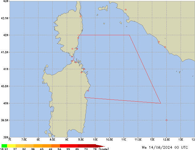 We 14.08.2024 00 UTC