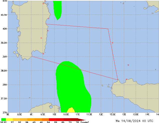 We 14.08.2024 00 UTC