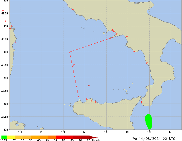 We 14.08.2024 00 UTC