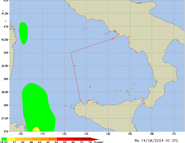 We 14.08.2024 00 UTC