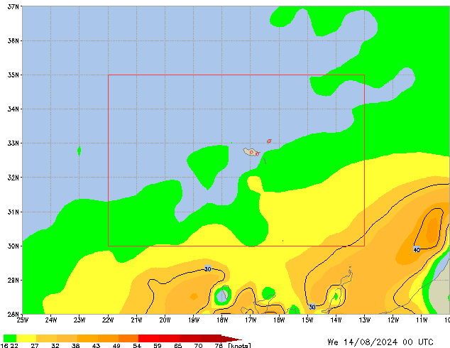 We 14.08.2024 00 UTC