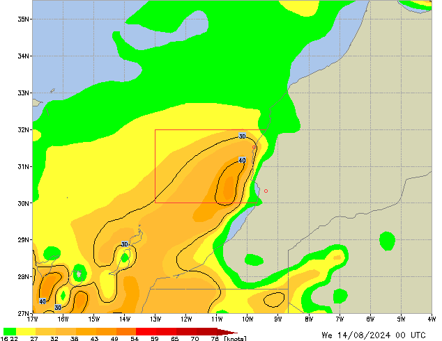 We 14.08.2024 00 UTC