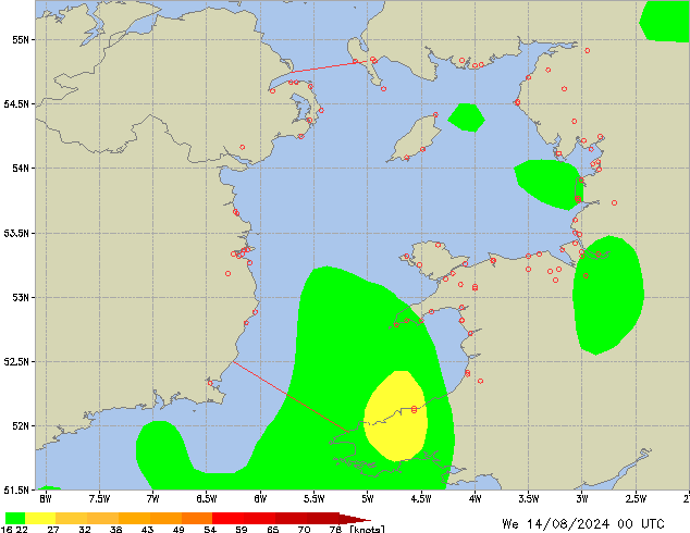 We 14.08.2024 00 UTC