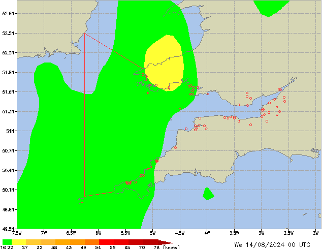 We 14.08.2024 00 UTC