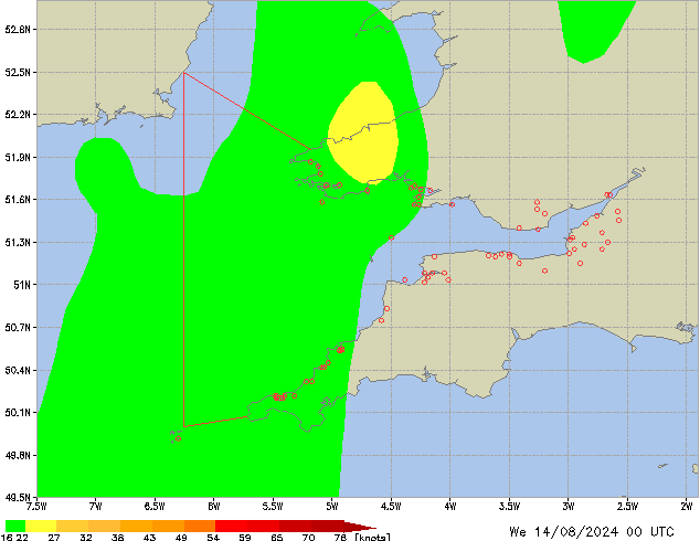 We 14.08.2024 00 UTC