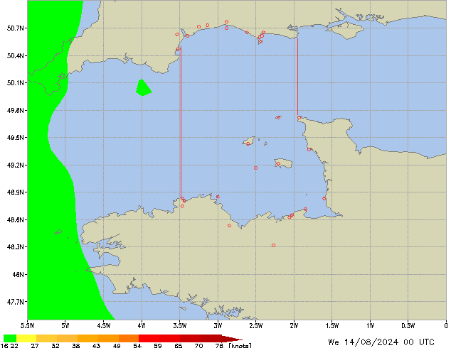 We 14.08.2024 00 UTC