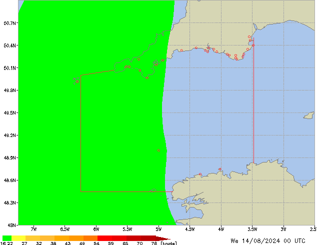 We 14.08.2024 00 UTC