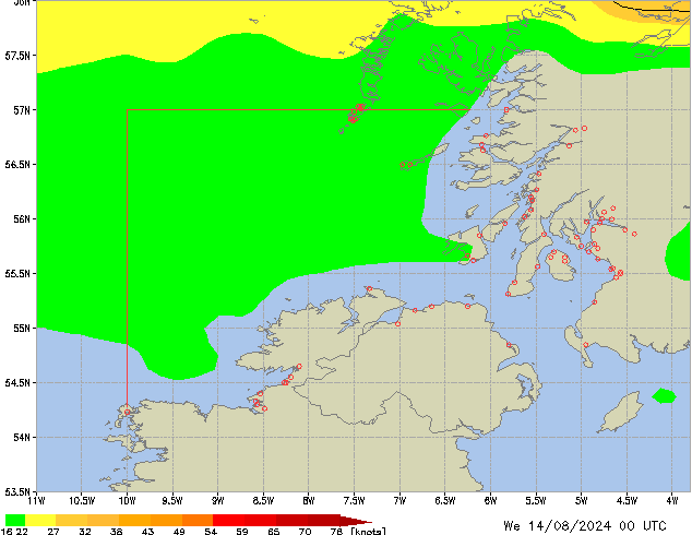 We 14.08.2024 00 UTC