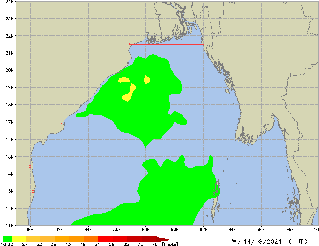 We 14.08.2024 00 UTC