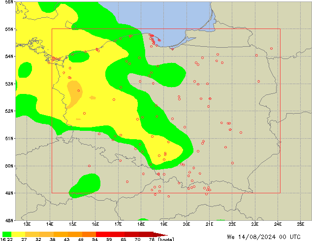 We 14.08.2024 00 UTC