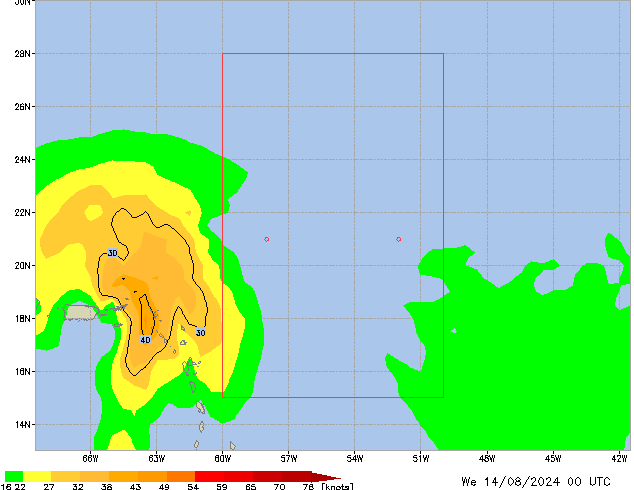 We 14.08.2024 00 UTC