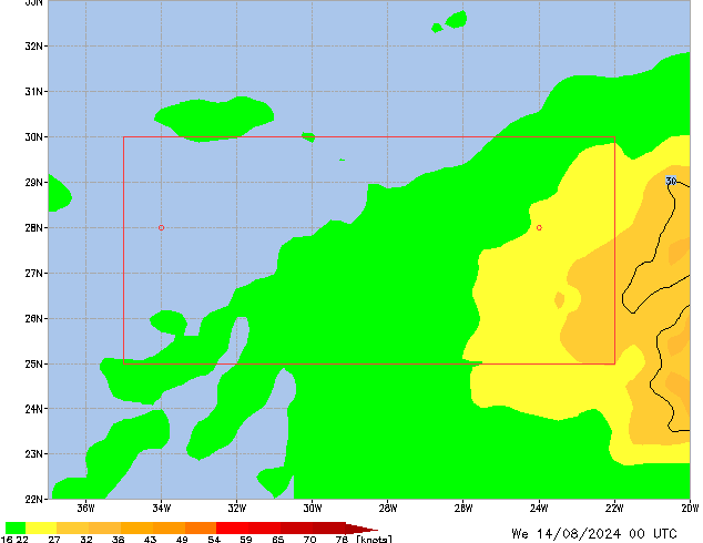 We 14.08.2024 00 UTC