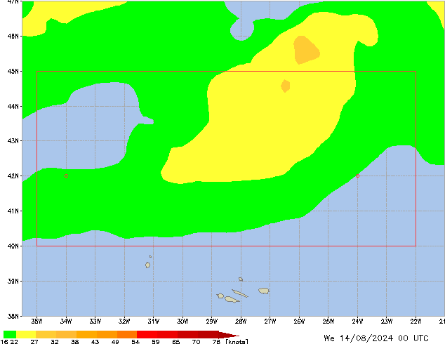 We 14.08.2024 00 UTC