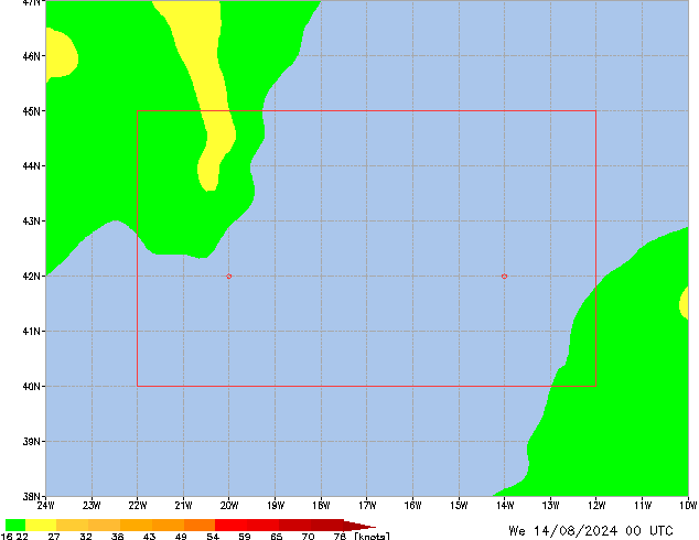 We 14.08.2024 00 UTC