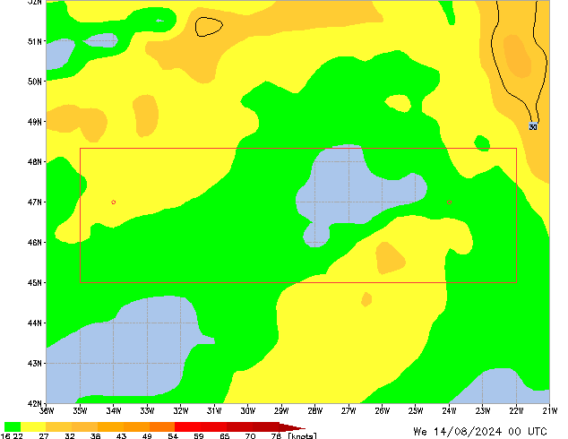 We 14.08.2024 00 UTC